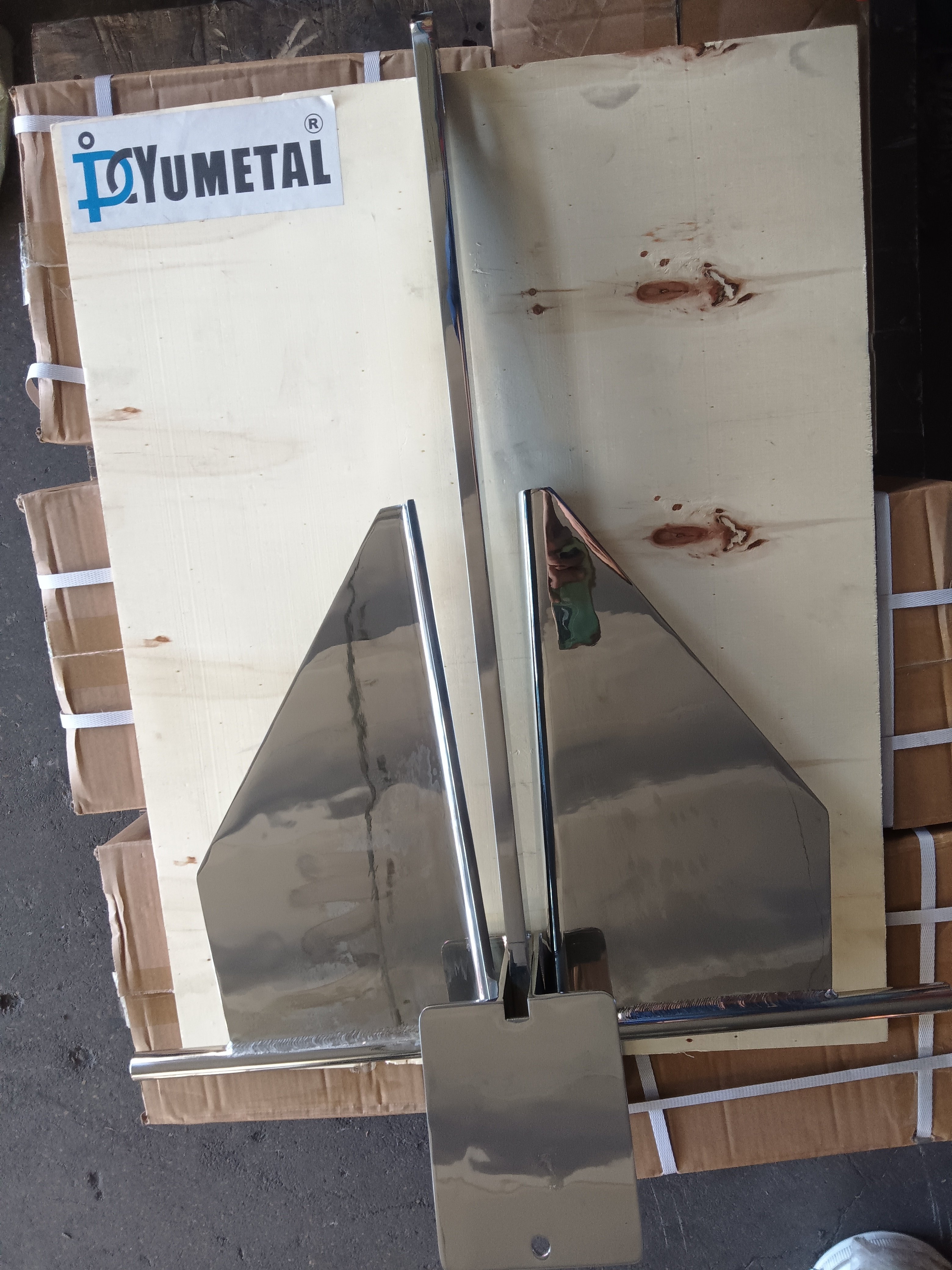 Stainless Steel Danforth Anchor Fluke Anchor Boat Anchor